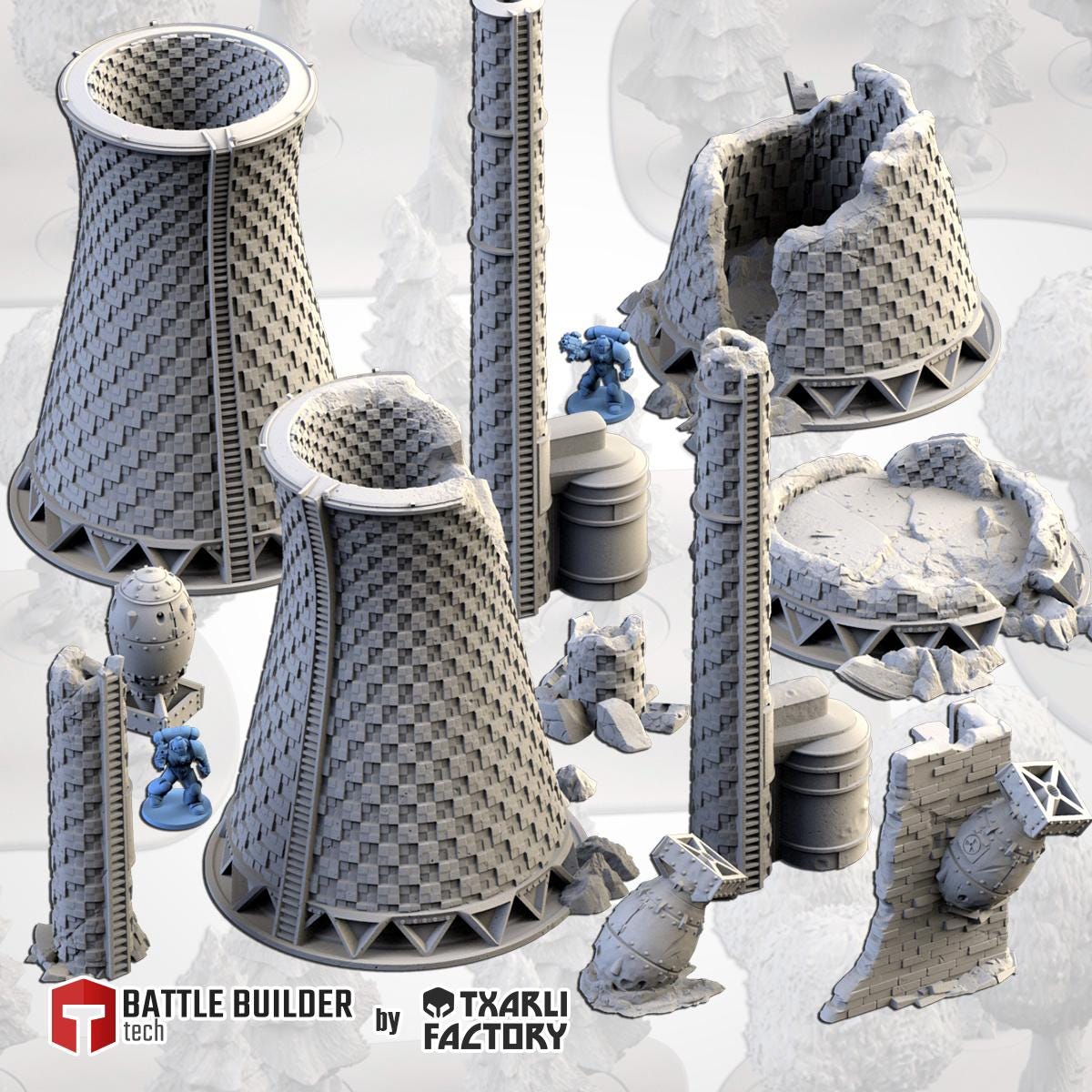Décors - Set Centrale nucléaire