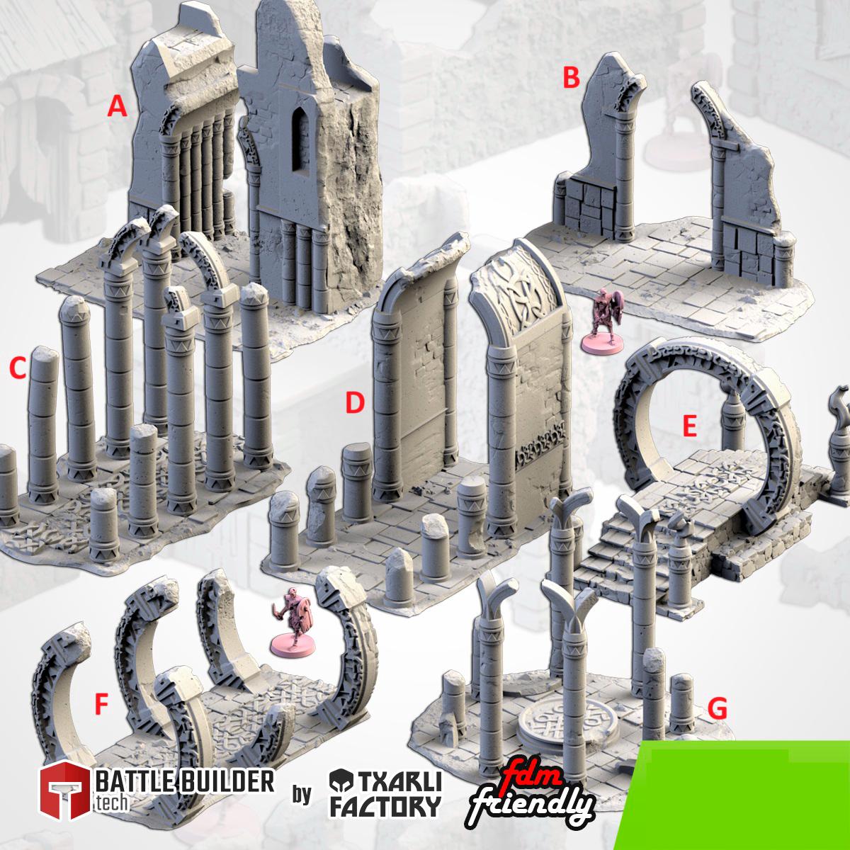 Décors - Ruines Ancestrales