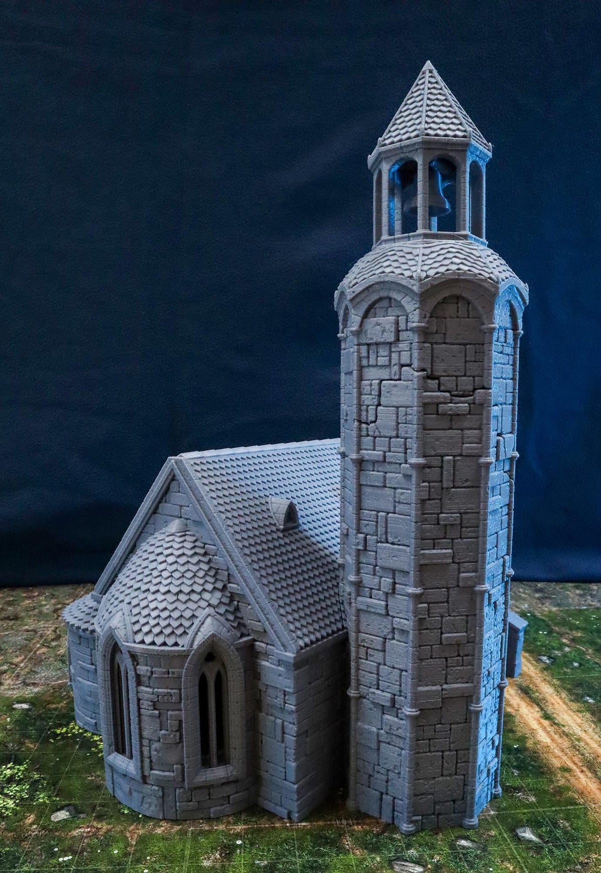 Décors - Église reconstruite