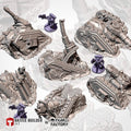 Décors - Tanks détruits