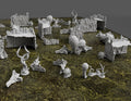 Décors - Set Plague city (compatible v11)