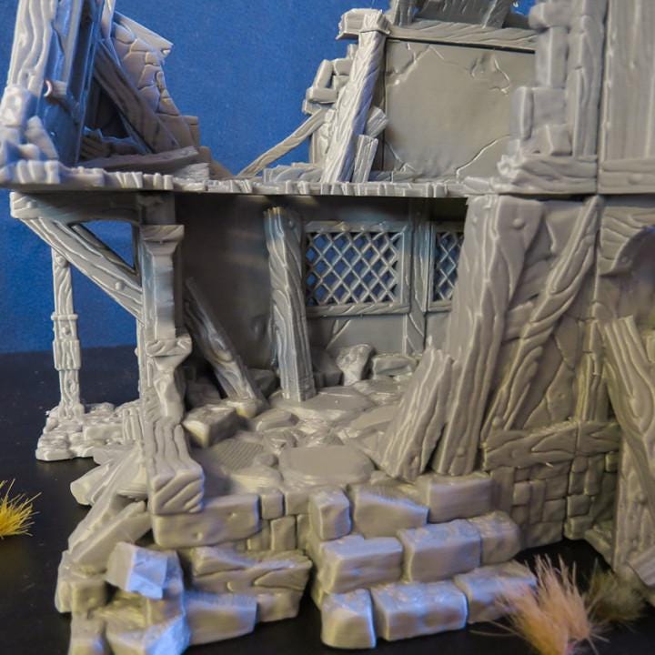 Décors - Forge en ruine