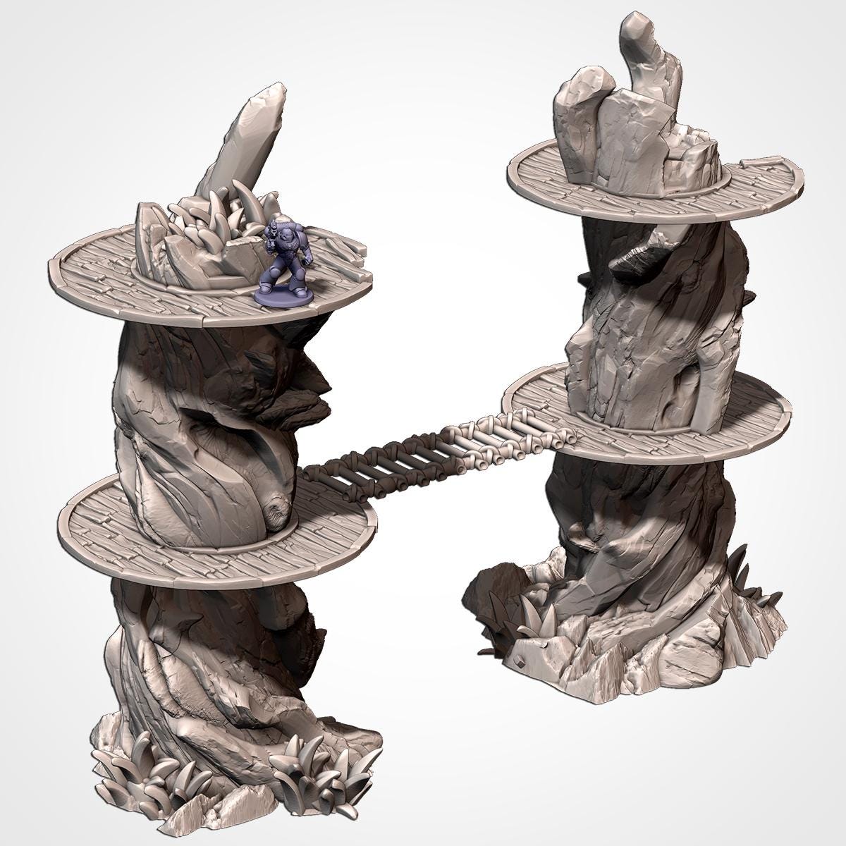 Décors - Set Arbres géants