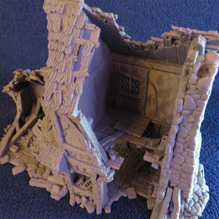 Décors - Petite maison en ruine