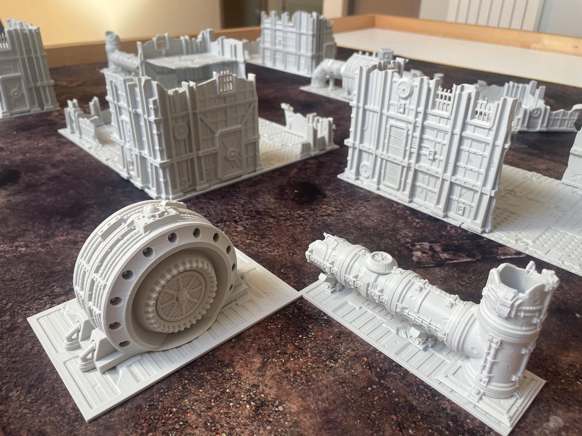 Décors - Set industrialis (compatible v11)