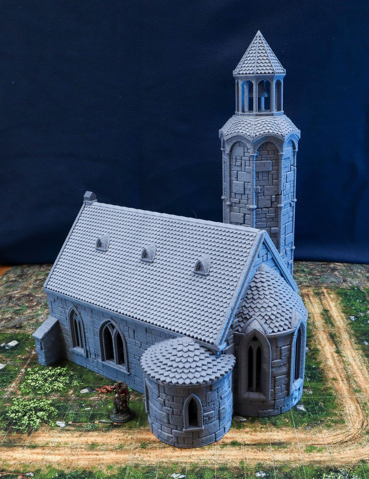 Décors - Église reconstruite