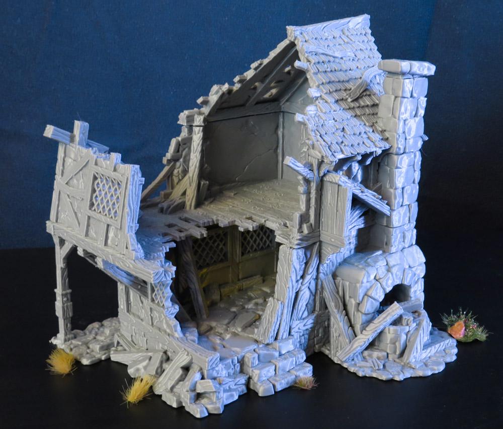 Décors - Forge en ruine