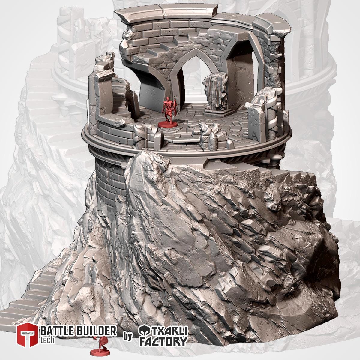 Ruines sur la montagne