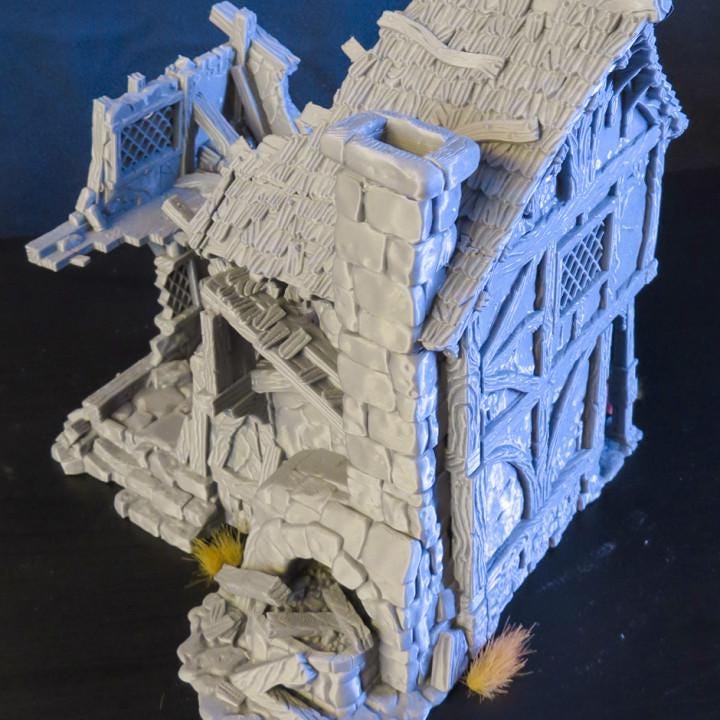 Décors - Forge en ruine