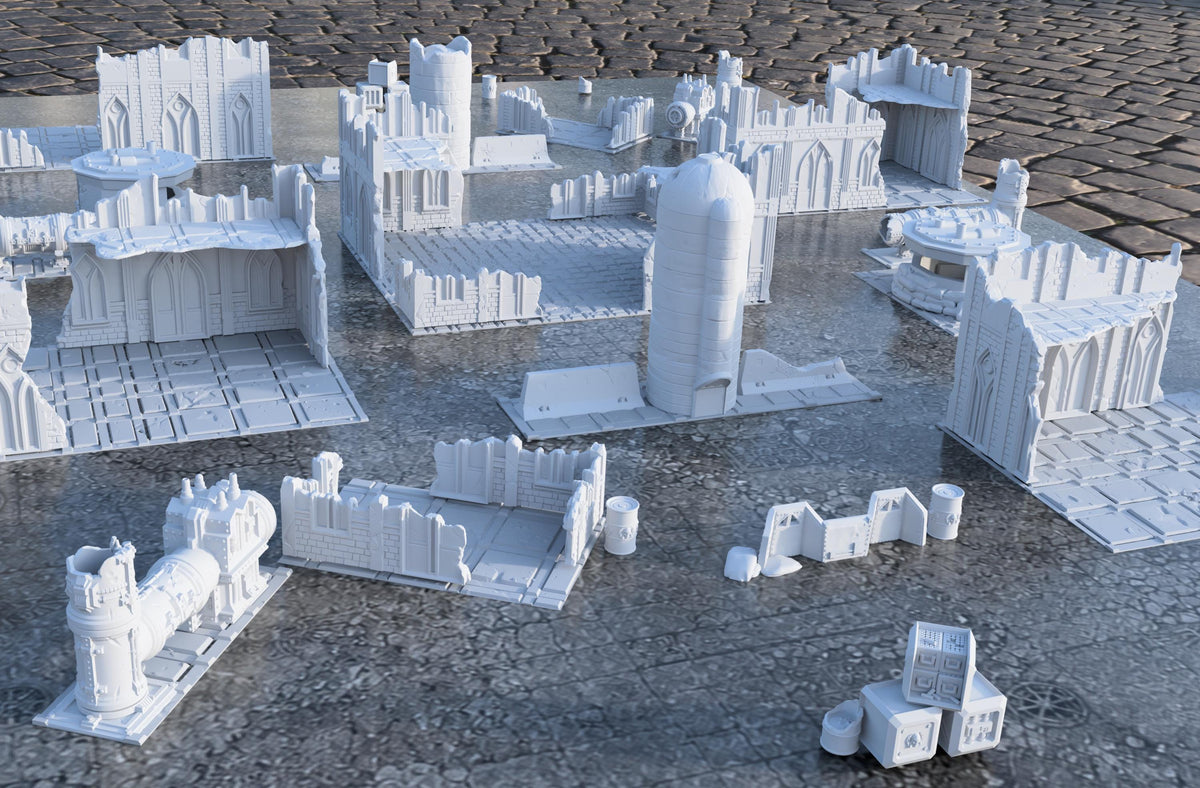 Décors - Set cité (compatible v11)