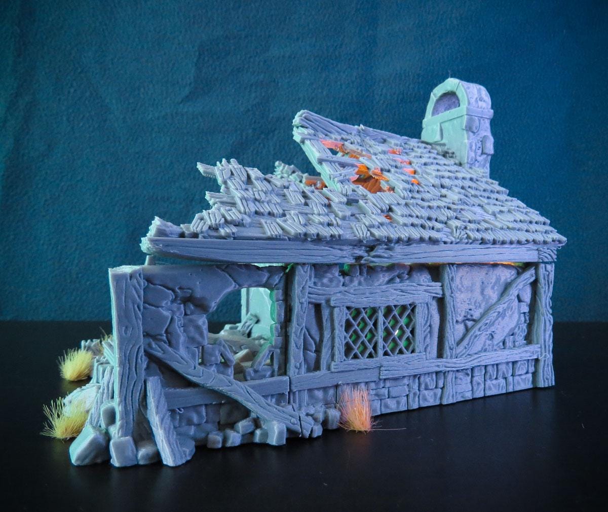 Décors - Cottage en ruine