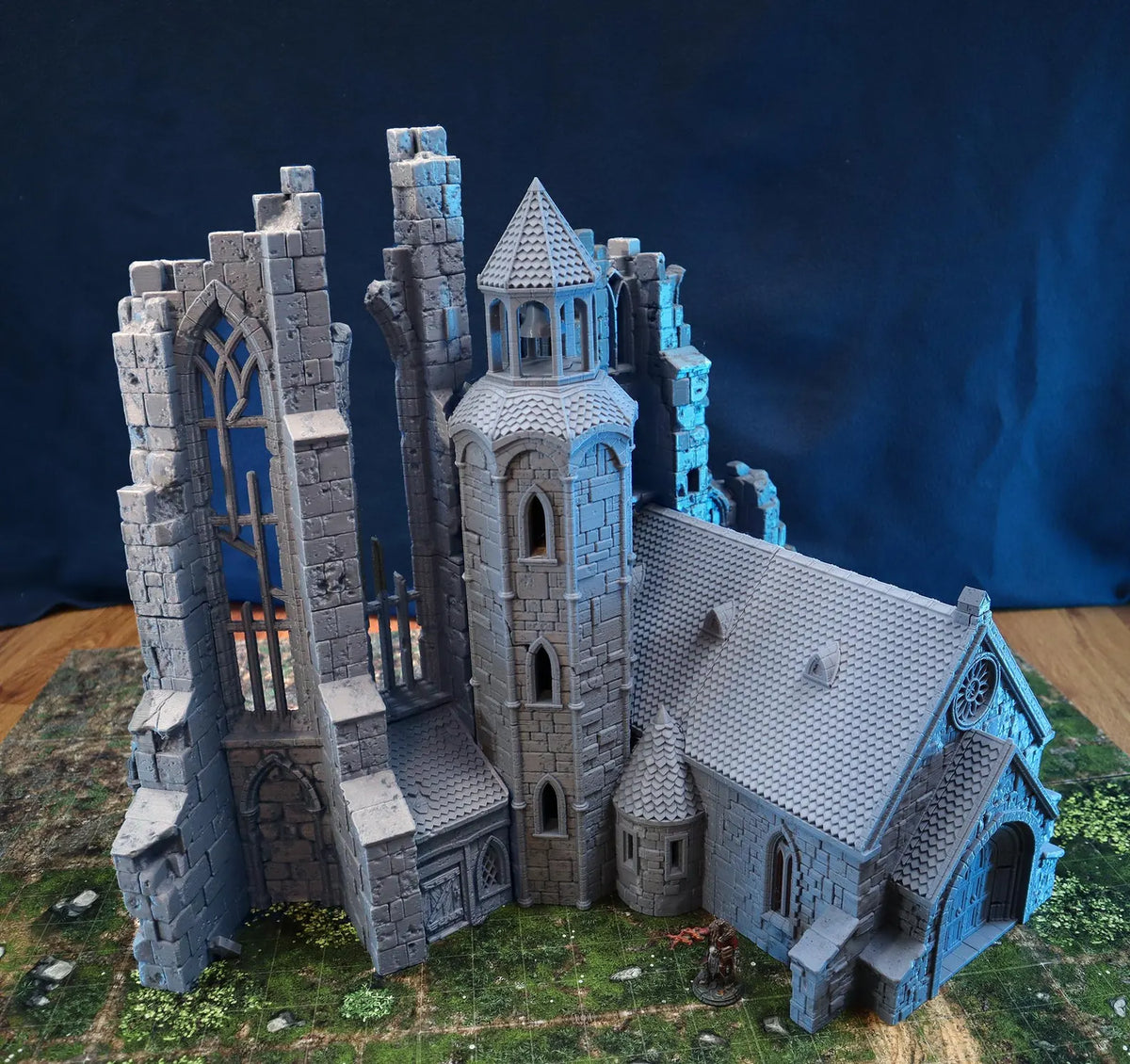Décors - Église reconstruite